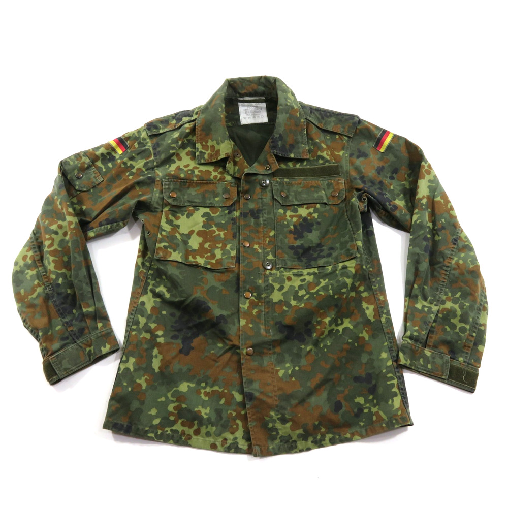 Kholer GMBH 92 German Military Jacket Flecktarn Camo Vintage